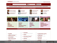 Tablet Screenshot of afrique-annuaire.com